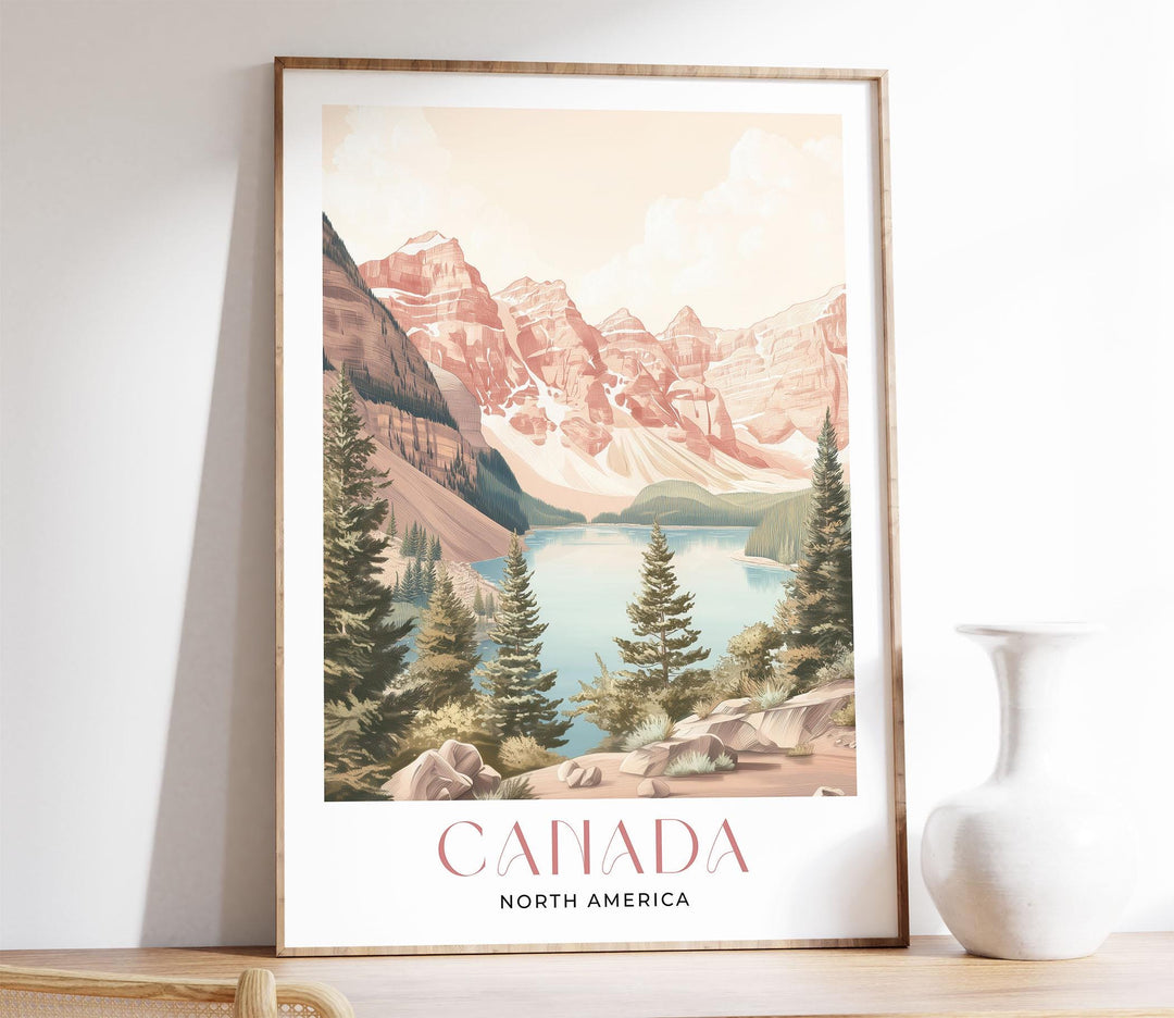 Canada Travel Art Print