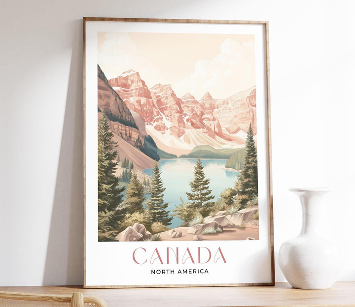 Canada Travel Art Print